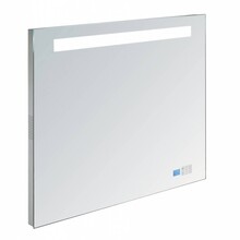 Badkamerspiegel Delilah 120x80cm LED verlichting radio en bluetooth Touch bediening Aluminium spiegel met/zonder spiegelverwarming