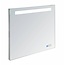 SANI-SUPPLY Badkamerspiegel Delilah 100x80cm LED verlichting, radio en bluetooth Touch bediening Aluminium spiegel met/zonder spiegelverwarming