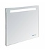 Badkamerspiegel Delilah 80x70cm LED verlichting, radio en bluetooth Touch bediening Aluminium spiegel met/zonder spiegelverwarming