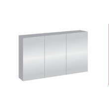 Spiegelkast 120cm Creavit Sally Aluminium INOX 120x70cm