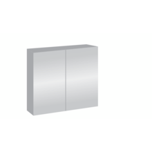 Spiegelkast 80cm Creavit Sally Aluminium INOX 80x70cm