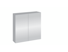 Spiegelkast 60cm Creavit Sally Aluminium INOX 60x70cm