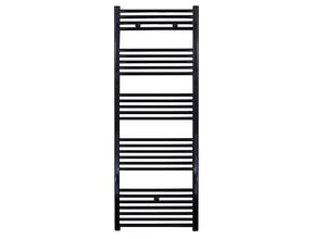 Aloni Girne Handdoekradiator 160x60 cm Zwart 828Watt Links Rechts Aansluiting Designradiator