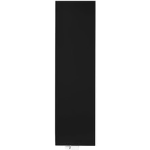 Stelrad Vertex Plan Vatical Paneelradiator Vlak Zwart Mat 1800x600 2214 Watt onderaansluting