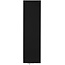 BELRAD Stelrad Vertex Plan Vatical Paneelradiator Vlak Zwart Mat 1800x600 2214 Watt onderaansluting