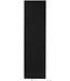 Stelrad Vertex Plan Vatical Paneelradiator Vlak Zwart Mat 1800x600 2214 Watt onderaansluting