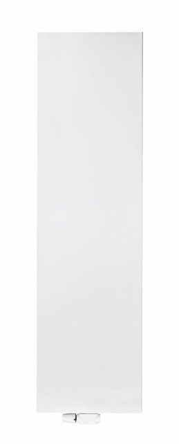 Stelrad Vertex Plan Vatical Paneelradiator Vlak Zwart Mat 1800x600 2214 Watt onderaansluting