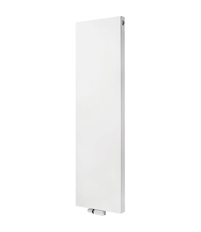 Stelrad Vertex Plan Vatical Paneelradiator Vlak Zwart Mat 1800x500 1845Watt onderaansluting