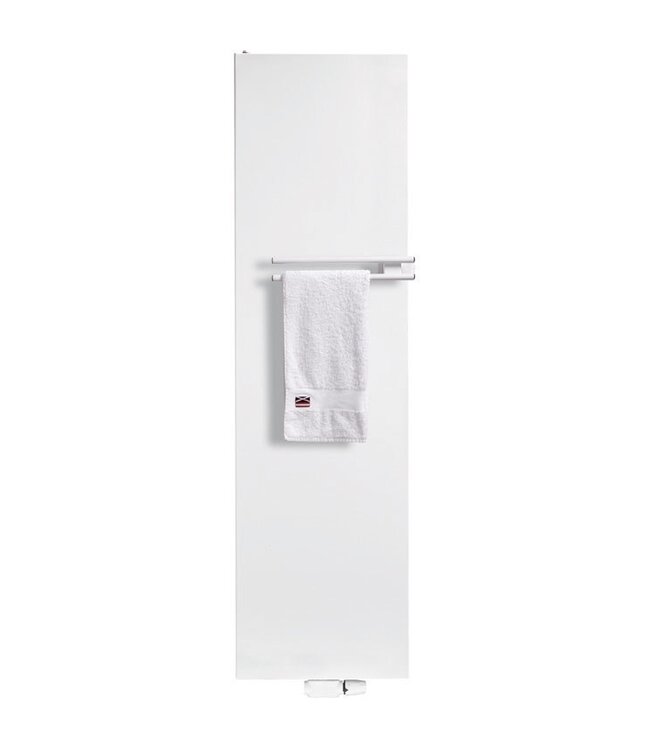 BELRAD Stelrad Vertex Plan Vatical Paneelradiator Vlak Zwart Mat 1800x500 1845Watt onderaansluting