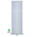 BELRAD Designradiator Ovaal Verticaal Wit Dubbel 180x47cm 16400Watt Belrad Midden / Hoek aansuiting Omkeerbaar