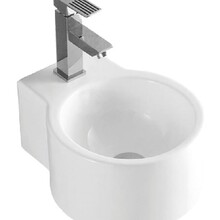 Creavit Toiletfontein Rondo 35x16cm zonder overloop Keramiek