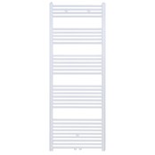 Aloni Girne Designradiator Handdoekradiator 180x60cm 944Watt Mat Wit Midden onderaansluiting