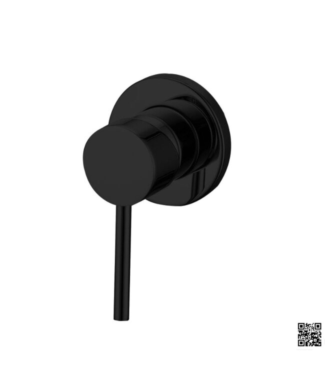 Bidet Toiletset Hangtoilet Mat Zwart Randloos met Creavit GP5003 + Drukplaat + WC bril Softclose