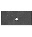 Wastafelblad Natuursteen 100x47x3 cm Toppaneel 1 afvoergaten