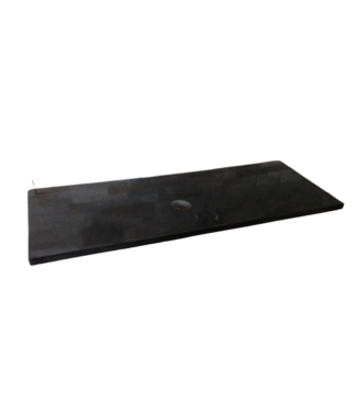 SANI-SUPPLY Wastafelblad Graniet 100cm Top paneel voorzien van 1 afvoergaten 100x47x2 cm