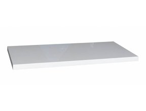 Sanipro Wastafelblad Mineraalmarmer 120cm Top paneel voorzien van 2 afvoergaten 120x47x4 cm