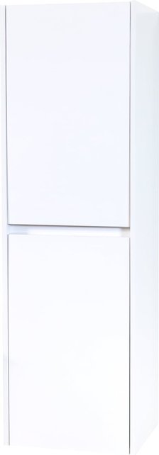 Creavit Aloni Badkamermeubel Hayat 60cm Wit Hoogglans met Mineraal marmer Wastafel 2 lades Greeploos 60x52x46 cm