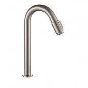 Parro Mini Toilet Fonteinset met Handdoekhouder RVS Kraan Sifon en Push-UP Waskom Natuursteen