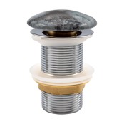 Afvoerplug Cobalt marmerlook Clickwaste Push-Up Creavit Marmerlook Keramisch 5/4 zonder overloop Afvoerplug Cobalt marmerlook Clickwaste Push-Up Creavit Marmerlook Keramisch 5/4 zonder overloop