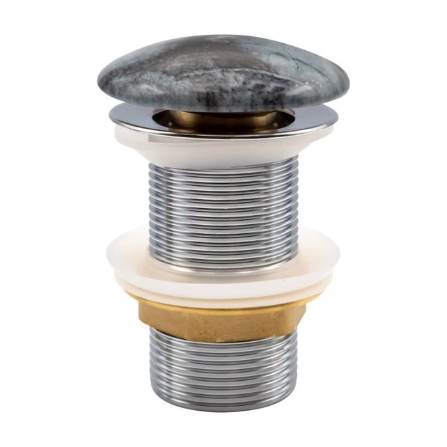 Afvoerplug Cobalt marmerlook Clickwaste Push-Up Creavit Marmerlook Keramisch 5/4 zonder overloop Afvoerplug Cobalt marmerlook Clickwaste Push-Up Creavit Marmerlook Keramisch 5/4 zonder overloop