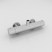 Doucheset Nomi Opbouw Rond Glans Chroom 25cm Thermostaatkraan Glijstang Regendouche Handdouche Doucheset Nomi Opbouw Rond Glans Chroom 25cm Thermostaatkraan Glijstang Regendouche Handdouche