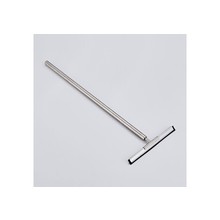 Aloni RVS Douchewisser rond Vloerwisser met muurbevestiging verlengbaar Chroom max 60cm