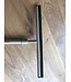 Aloni RVS Douchewisser rond Vloerwisser met muurbevestiging verlengbaar Chroom max 60cm