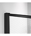 Douchecabine Collins Mat Zwart Vierkant 120x90cm Draaideur Antikalk Helderglas 8mm Veiligheidsglas Easy Clean
