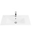 Creavit Sally Badkamermeubel Mat Grijs 80cm met keramische wastafel 2 lades Softclose
