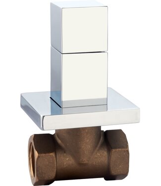 CREAVIT Creavit Bidetkraan Vierkant TM79920 Design Inbouwkraan Stopkraan