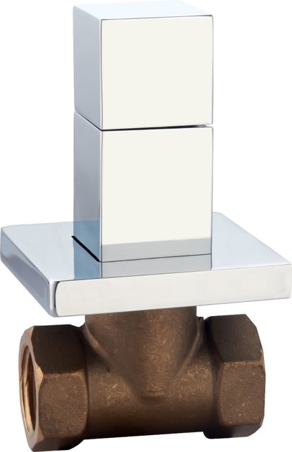 Creavit Bidetkraan Vierkant TM79920 Design Inbouwkraan Stopkraan