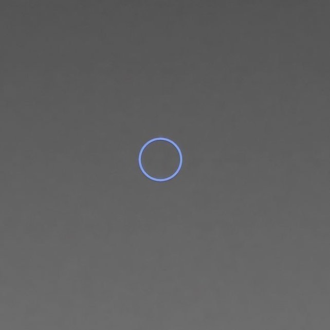 Badkamerspiegel Lara Rond 100x100cm incl Spiegelverwarming SaniPro Anti Condens Geintegreerde LED Verlichting achter Touch Schakelaar