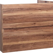 Wastafelonderkast Sally Garda Walnoot 100cm 96x45,5x50cm 2x Softclose lades MDF Voorgemonteerd