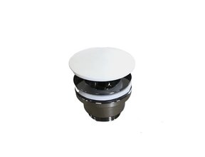 Sanipro clickwaste solid surface mat wit Afvoerplug