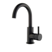 SaniPro Merba Mini Toilet Fonteinset met Handdoekhouder Zwart Mat Mengkraan, Sifon en Push-UP Waskom Natuursteen SaniPro Merba Mini Toilet Fonteinset met Handdoekhouder Zwart Mat Mengkraan, Sifon en Push-UP Waskom Natuursteen