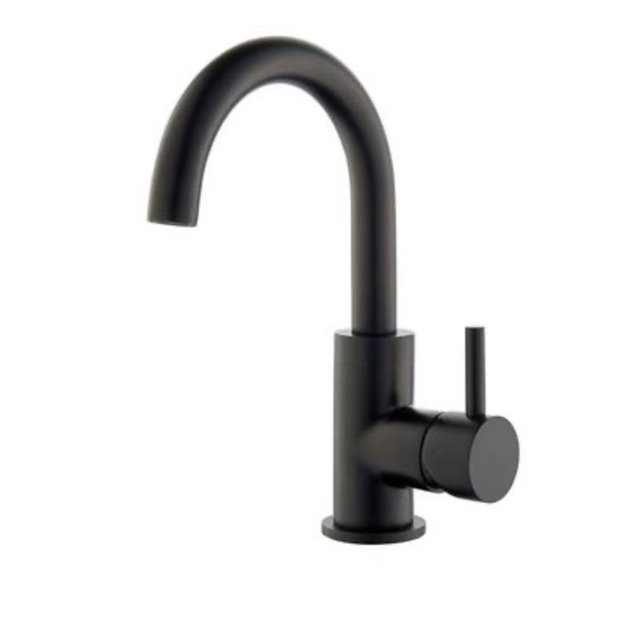 SaniPro Merba Mini Toilet Fonteinset met Handdoekhouder Zwart Mat Mengkraan, Sifon en Push-UP Waskom Natuursteen SaniPro Merba Mini Toilet Fonteinset met Handdoekhouder Zwart Mat Mengkraan, Sifon en Push-UP Waskom Natuursteen