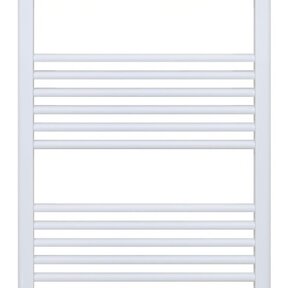 Handdoekradiator Wit 170x50cm 895 Watt Middenaansluiting Belrad Designradiator