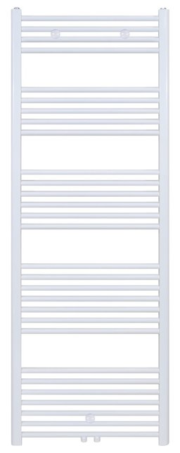 Handdoekradiator Wit 170x50cm 895 Watt Middenaansluiting Belrad Designradiator