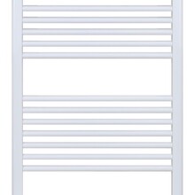 Handdoekradiator Wit 140x50cm 726 Watt Middenaansluiting Belrad Designradiator