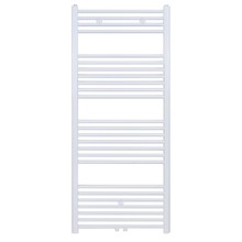 Handdoekradiator Wit 140x50cm 726 Watt Middenaansluiting Belrad Designradiator