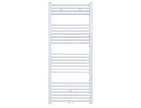 Handdoekradiator Wit 140x50cm 726 Watt Middenaansluiting Belrad Designradiator