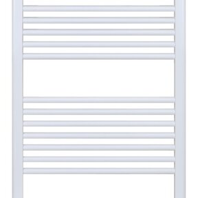 Handdoekradiator Wit 140x50cm 726 Watt Middenaansluiting Belrad Designradiator