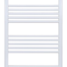 Handdoekradiator Wit 120x50cm 638 Watt Middenaansluiting Belrad Designradiator