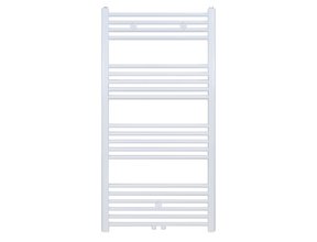 Handdoekradiator Wit 120x50cm 638 Watt Middenaansluiting Belrad Designradiator