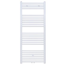 Handdoekradiator Wit 140x40cm 672 Watt Middenaansluiting Belrad