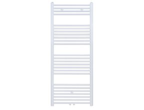 Handdoekradiator Wit 140x40cm 672 Watt Middenaansluiting Belrad