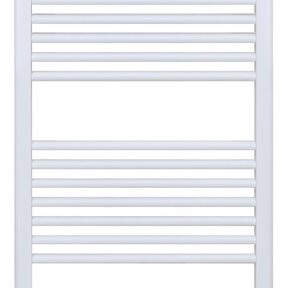 Handdoekradiator Wit 140x40cm 672 Watt Middenaansluiting Belrad