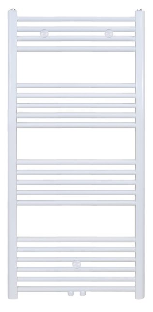 Handdoekradiator Wit 120x40cm 541 Watt Middenaansluiting Belrad Handdoekradiator Wit 120x40cm 541 Watt Middenaansluiting Belrad