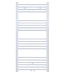 Handdoekradiator Wit 120x40cm 541 Watt Middenaansluiting Belrad