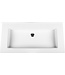 CREAVIT Creavit Wastafel 60cm Solid Surface zonder kraangat zonder overloop